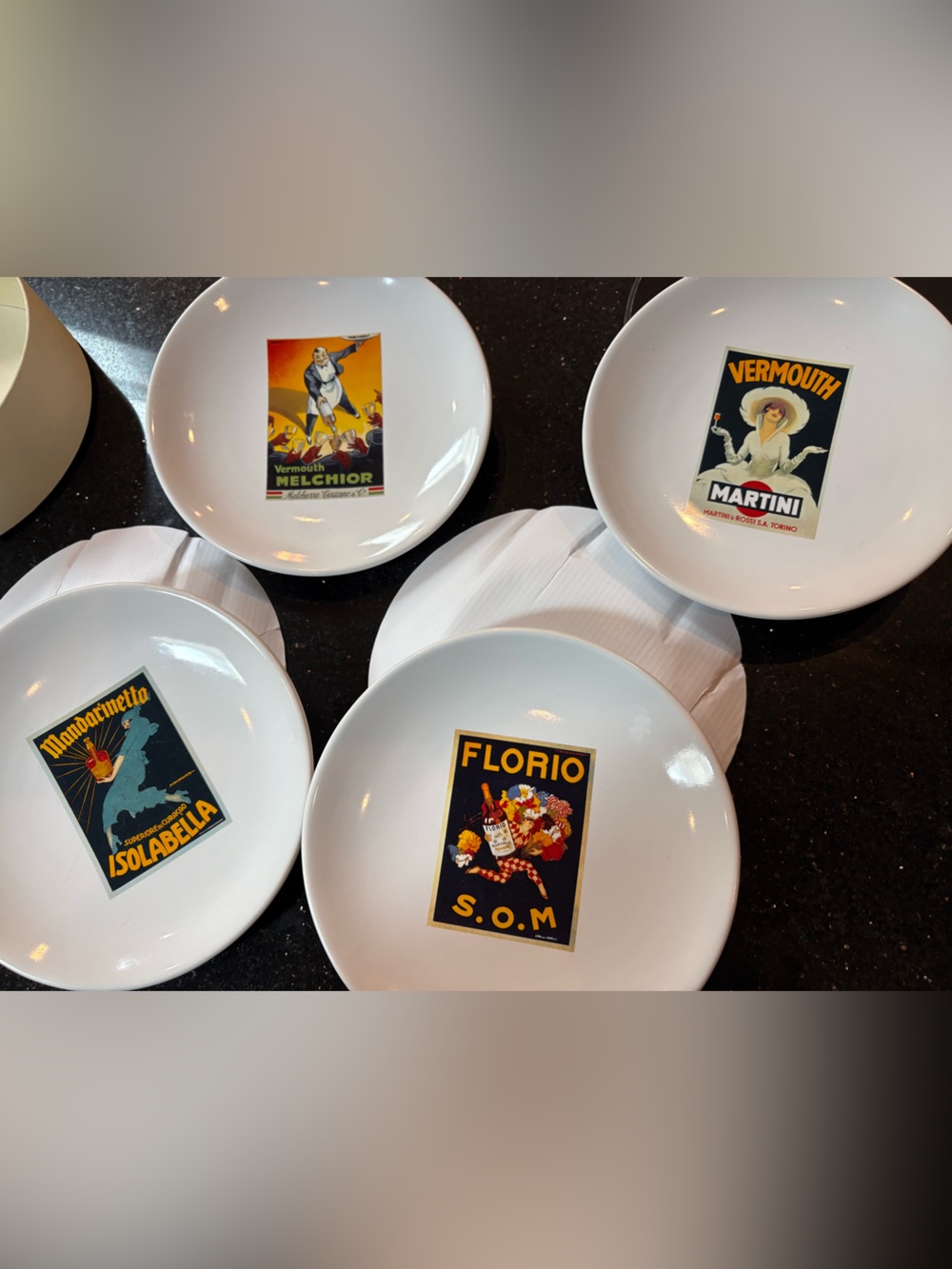 Brand new Pottery Barn Vintage Plates (Italy)